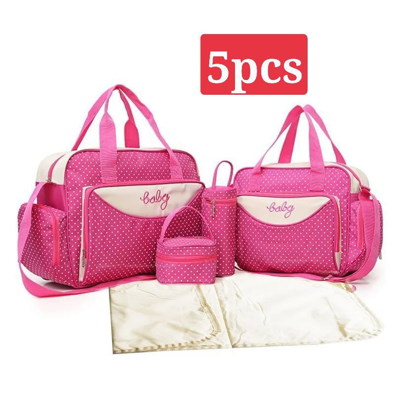 أكياس حفاضات الأطفال الكبيرة، مجموعة من 5 قطع